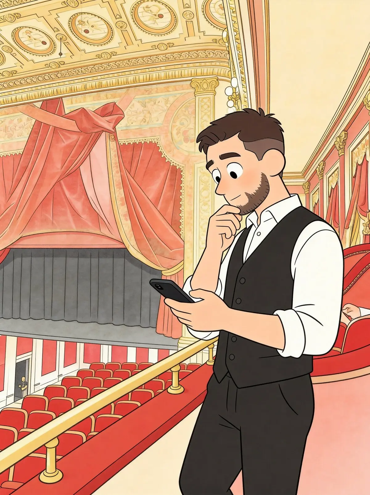 Alejandro explorando